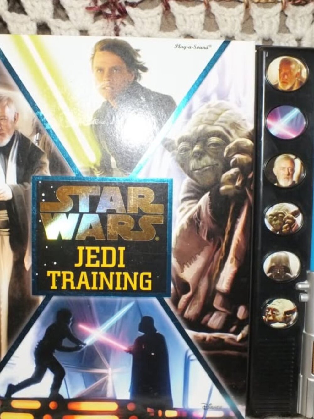 Star Wars Jedi Training Book Plays Sound & Voices 2015